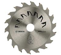 Bosch 1x Lama per Sega Circolare Precison (per Legno, Ø 140 x 2.5/1.5 x 20/12.75 mm, 18 Denti, ATB, con 1x Anello di Riduzione 12.75 mm, Accessori Seghe Circolari)