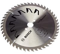 Bosch 1x Lama per Sega Circolare Precison (per Legno, Ø 190 x 2.5/1.5 x 20/16 mm, 48 Denti, ATB, con 1x Anello di Riduzione 16 mm, Accessori Seghe Circolari)