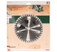 Bosch 1x Lama per Sega Circolare Standard (per Legno, Ø 170 x 2.2/1.5 x 20/16 mm, 40 Denti, ATB, con 1x Anello di Riduzione 16 mm, Accessori Seghe Circolari)