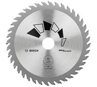 Bosch 1x Lama per Sega Circolare Standard (per Legno, Ø 190 x 2.2/1.5 x 20/16 mm, 24 Denti, ATB, con 1x Anello di Riduzione 16 mm, Accessori Seghe Circolari)