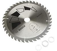 Bosch Lama per sega circolare Standard Ø205 mm per legno 40 denti ATB con 3 anelli 20/18/16 mm