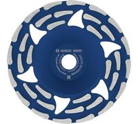 Bosch 1x Mola a tazza diamantata EXPERT Concrete per levigatrici del calcestruzzo, foro da 22,23 mm (per Calcestruzzo, Ø 180 mm, Professional Accessorio Levigatrice per calcestruzzo)