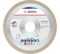 Bosch 1x Mola da taglio di precisione Ceramic, foro 22,23 mm | per Piastrelle di ceramica dura, Marmo, Ø 115 mm, Professional Accessorio Smerigliatrice angolare piccola