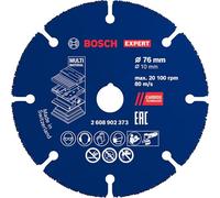 Bosch EXPERT Disco da taglio in carburo Multi Materiale, 76 x 10 mm Quantità:1