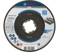 Bosch 1x Mola da taglio PRO Metal, X-Lock | per Acciaio, Ø 115 mm, Professional Accessorio Smerigliatrice angolare piccola