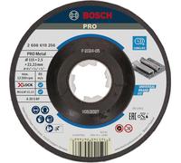 Bosch 1x Mola da taglio PRO Metal, X-Lock | per Acciaio, Ø 115 mm, Professional Accessorio Smerigliatrice angolare piccola