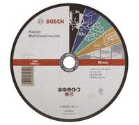 Bosch 1x Mola da taglio PRO Multi Construction grandi, foro 22,23 mm (per Acciaio inossidabile, Metalli non ferrosi, Ø 230 mm, Professional Accessorio Smerigliatrice angolare grande)