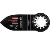 Bosch 1x Piastra di levigatura lunga EXPERT AVZ 32 RT4 (per Vernice su legno, Laminato, Larghezza 32 mm, Professional Accessorio Utensile multifunzione)