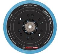 Bosch 1x Platorello multiforo EXPERT per levigatrici rotoorbitali, 150 mm, morbido (Ø 150 mm, Rigido, Professional Accessorio levigatrice rotoorbitale)