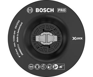 Bosch 1x Platorello PRO, X-Lock, morbido | Ø 115 mm, Professional Accessorio Smerigliatrice angolare piccola