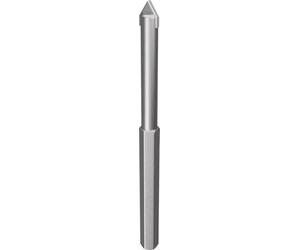 Bosch 1x Punta centraggio per mandrino standard, TCT (per Mattone, Piastrelle, Ø 9,5 mm, Professional Accessorio Trapanoi)