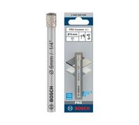 Bosch Professional 1x Punta diamantata Expert for Ceramic (per Piastrelle dure, Pietra dura, Pietra morbida, Ø 6 mm, Accessori Trapano)