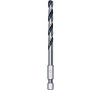 Bosch 1x Punta elicoidale HSS per metallo con codolo esagonale (per Acciaio, Metalli non ferrosi, Ø 5,50 mm, Professional Accessorio Trapano)