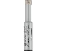 Bosch 1 punta per trapano diamantata in ceramica facile da asciugare (per piastrelle, piastrelle dure, Ø 10 mm, accessori professionali per trapano/cacciavite)