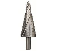 Bosch 1x Punte a Gradini HSS (per Tubi e profili in Metallo, Metalli non ferrosi, Alluminio, Ø 6-30 mm, Accessorio Trapano)