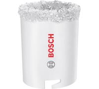 Bosch 1x Sega a tazza con mandrino per mattoni e piastrelle tenere (per Mattone, Piastrelle, Ø 53 mm, Professional Accessorio Trapanoi)