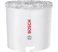 Bosch 1x Sega a tazza con mandrino per mattoni e piastrelle tenere (per Mattone, Piastrelle, Ø 73 mm, Professional Accessorio Trapanoi)