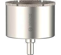 Bosch 1x Sega a tazza con mandrino per piastrelle (per Piastrelle, Ø 74 mm, Professional Accessorio Trapanoi)