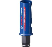 Bosch 1x Sega a tazza EXPERT Construction Material PC Plus (per Legno tenero, Truciolato, Ø 25 mm, Professional Accessorio Trapanoi)