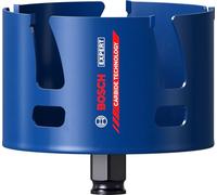 Bosch 1x Sega a tazza EXPERT Construction Material PC Plus (per Legno tenero, Truciolato, Ø 98 mm, Professional Accessorio Trapanoi)