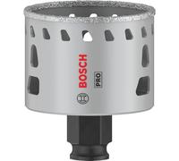 Bosch 1x Sega a tazza PRO Tile Power Change Plus | per Piastrelle di ceramica dura, Piastrelle di ceramica morbida, Ø 57 mm, Professional Accessorio Trapanoi