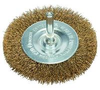Bosch 1x Spazzola a disco PRO Multi Material Clean a filo ondulato per trapani avvitatori a rotazione e a percussione, codolo cilindrico (Ø 75 mm, Professional Accessorio Trapano)