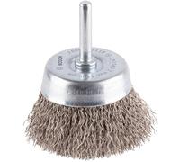Bosch Spazzola a tazza in acciaio Inox, filo ondulato, 60mm 0,3mm 4500 giri/min. Quantità:1