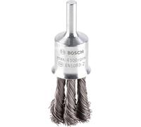 Bosch 1x Spazzola Finale PRO Metal heavy Filo Intrecciato Codolo Cil. | per Acciaio, Ø 19 mm, Professional Accessorio Trapanoi