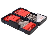 Bosch Set di punte per metallo HSS-G Toughbox, 18 pz. DIN 338 135° Quantità:1
