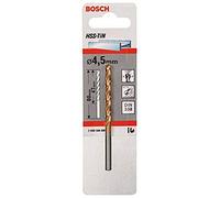 Bosch 2 608 596 696 - Punta da trapano HSS-tin, specifica per metallo, Din 338, 4,5 mm