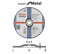 Bosch Mola da sbavo Expert for Metal A 30 T BF, 125 mm, foro 22,23 mm, 6 mm