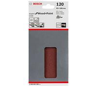Bosch 2 608 605 306 Carta Abrasiva Forata, Grana 120