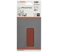 Bosch Foglio abrasivo C430, 8 fori, forato, grana 180, 1 pezzo