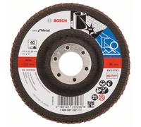 Bosch Disco lamellare X571 Best for Metal, dritto, 115mm, 40, fibre di vetro Quantità:10