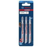 Bosch 2 608 900 541 lama per sega a gattuccio, sega a traforo e sega universale Lama per seghetto alternativo Carburo 3 pz NEW