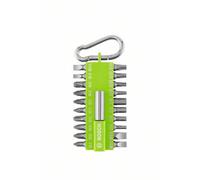 Bosch 21-teiliges Viterbit-Set Con Snap-Hook, Verde Chiaro, Ausstellerversion