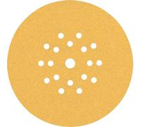 Bosch 25x Carta abrasiva EXPERT C470 con 19 fori | per Vernice su legno, Legno duro, Grano 40, Professional Accessorio Levigatrice per cartongesso