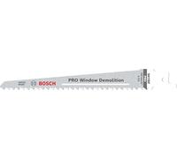 Bosch 25x Lama per sega universale PRO Window S611DF Demolition | per Legno con chiodi, Alluminio, Lunghezza 150 mm, Professional Accessorio Sega universale