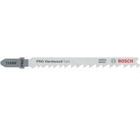 Bosch 25x Lama per seghetto alternativo PRO Hardwood fast T144DF | per Legno duro, Truciolato, Lunghezza 100 mm, Professional Accessorio Seghetto alternativo