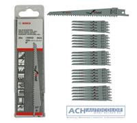 Bosch 25x Lame Sega S 644 D per Legno Compatibile 2608650464