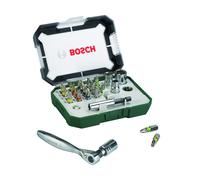 Bosch 26 pz Set di Bit di Avvitamento con Cricchetti bit PH PZ esagonali T S
