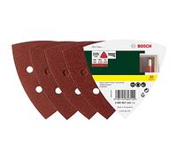 Bosch Set di fogli abrasivi per levigatrici Delta, 25pz., velcro, 105mm, 60, 120, 180 Quantità:1