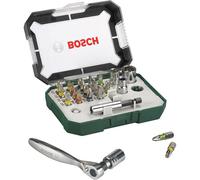 Bosch 2607017322 26-Piece Punta per Cacciavite Set Con Cricchetto