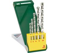 Bosch 2607019438 Carburo Muratura Trapani Set Codolo Dritto 4 A 10mm 5-pcs