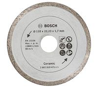 Bosch Disco diamantato per piastrelle, diametro: 110 mm Quantità:1