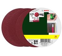 BOSCH 2607019497 KIT CARTA ABRASIVA ECCENTRICA A STRAPPO PERFORATO