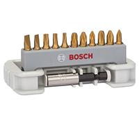 Bosch 2608522133 - Set di punte per cacciavite, con supporto per punte, 11 pezzi