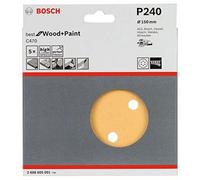 BOSCH 2608605102 - Lija Excéntrica C470: 150mm 6P. set 6