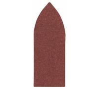 Bosch 2608605169 fogli abrasivi Delta con vernici per legno, 32 mm, grana P120, marrone, confezione da 5