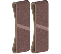 Bosch 2608606044-3 Nastri Abrasivi B.F.Wood, 75 x 480 mm, P80 (Confezione da 2)